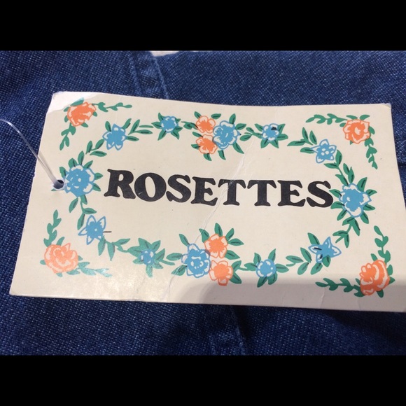 Vintage Denim Vest Size Large Classic  100% Cotton - Picture 4 of 8